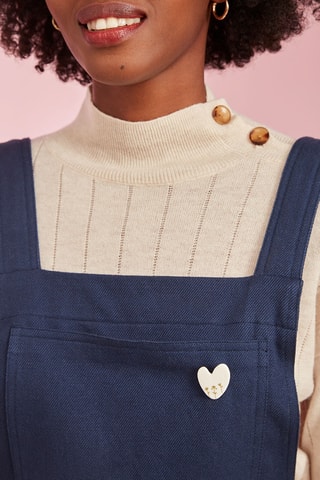 Robe-salopette Theys - Bleu