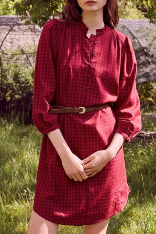 Robe droite Selilo - Rouge