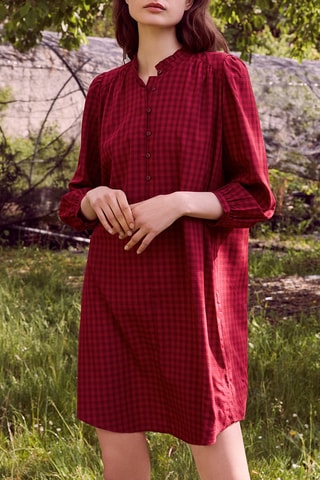 Robe droite Selilo - Rouge