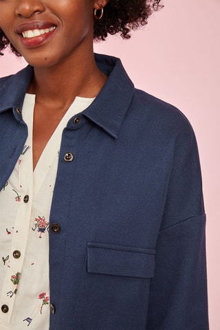 Robe chemise Thelma - Bleu