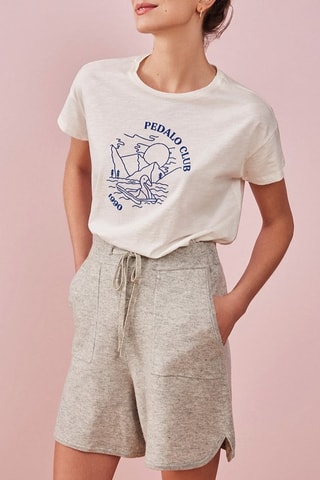 Bermuda en mérinos Decarte - Gris