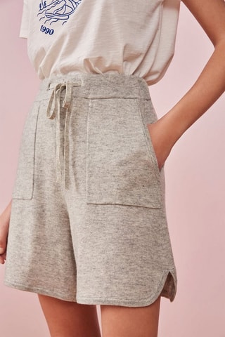 Bermuda en mérinos Decarte - Gris