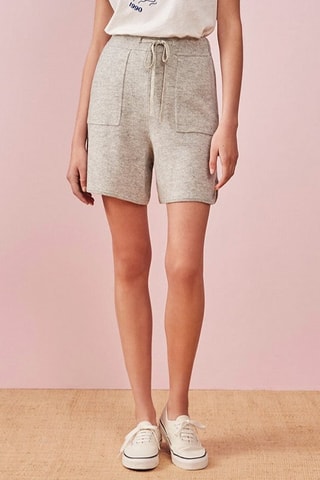 Bermuda en mérinos Decarte - Gris