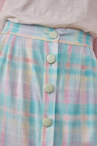 Jupe en lin Teline - Bleu