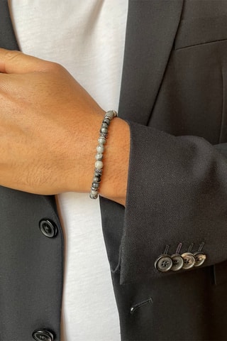 Bracelet - Jaspes et labradorites