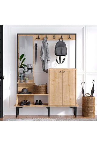 Meuble d'entrée - 114 x 170 x 35 cm