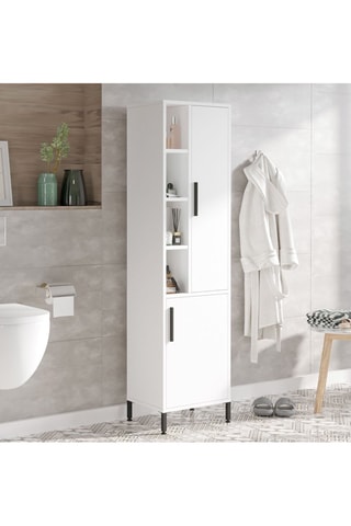 Armoire 2 portes VI1-W - 45 x 173,6 x 35,5 cm