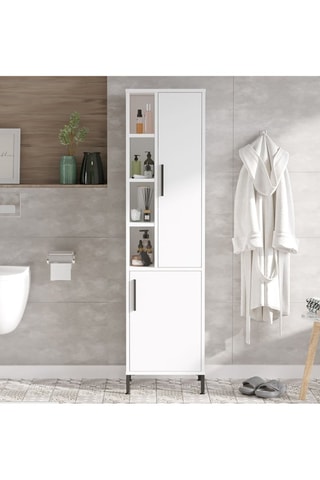 Armoire 2 portes VI1-W - 45 x 173,6 x 35,5 cm