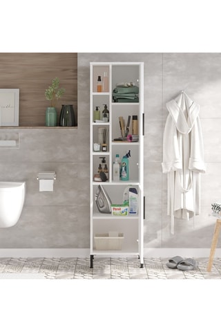 Armoire 2 portes VI1-W - 45 x 173,6 x 35,5 cm