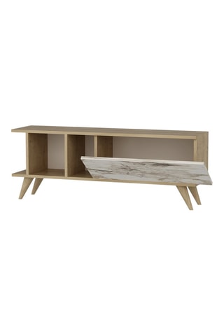 Meuble TV 1 abattant Liberty - 120 x 45 x 30 cm