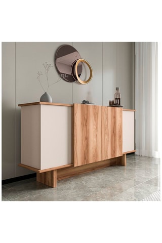 Buffet 4 portes Diana - 180 x 81 x 40 cm