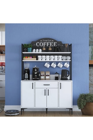 Buffet de cuisine 4 portes JE130 - 120 x 183,6 x 40 cm