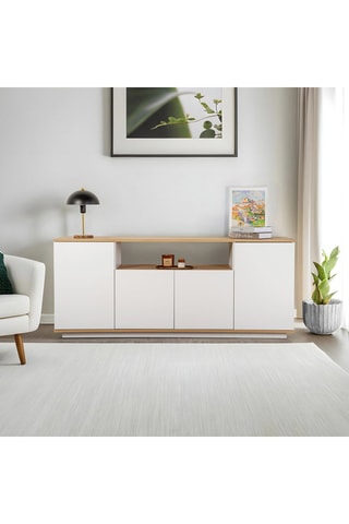 Buffet 4 portes Arista -  180 x 75 x 44,5 cm