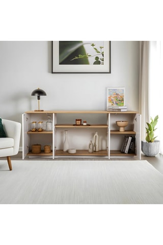 Buffet 4 portes Arista -  180 x 75 x 44,5 cm