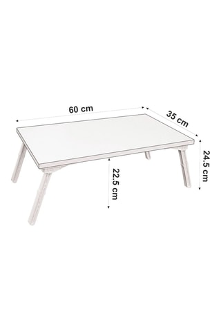 Support pour ordinateur portable Gusto - 60 x 24,5 x 35 cm