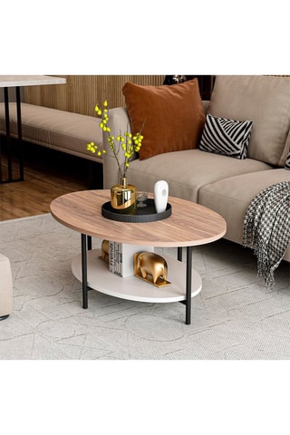 Table basse - 90 x 60 x 36 cm