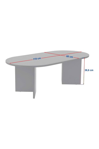 Table basse Sable  - 119 x 39,8 x 60 cm