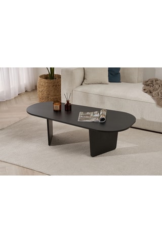 Table basse Ovalis - 130 x 65 x 38,5 cm