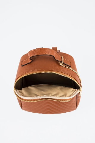 Sac à dos en cuir Ariberto Marron