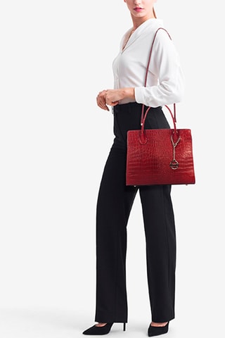 Sac à main en cuir Nago - Rouge