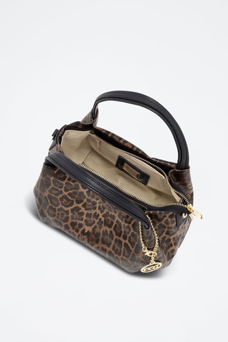 Sac à main en cuir Gioberti - Doré