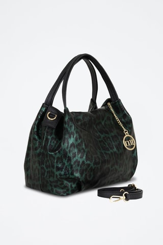 Sac à main en cuir Gioberti - Vert