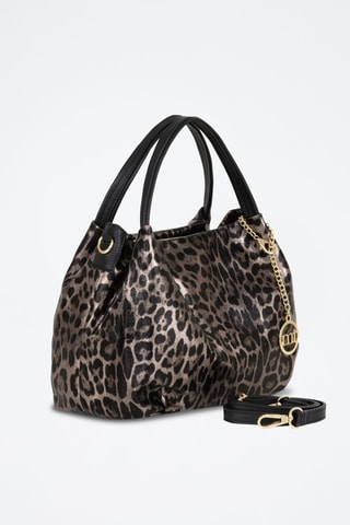 Sac à main en cuir Gioberti - Taupe