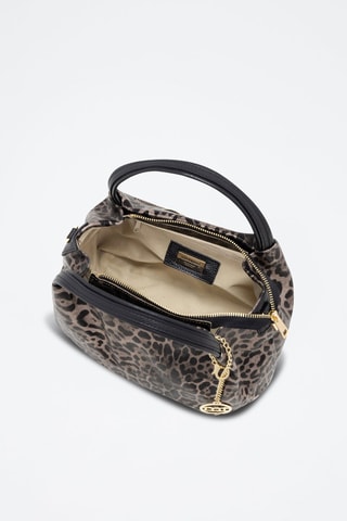 Sac à main en cuir Gioberti - Taupe