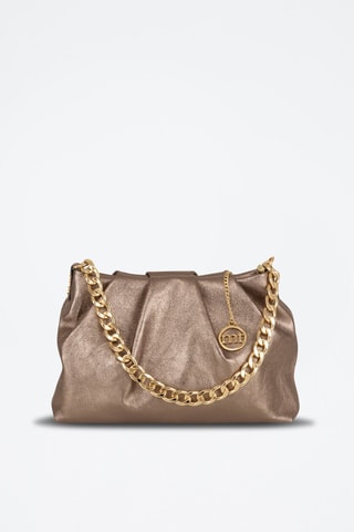 Sac à main en cuir Zurigo - Doré