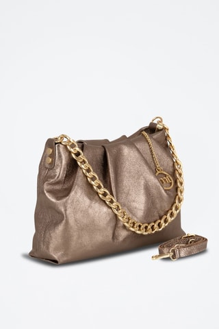 Sac à main en cuir Zurigo - Doré