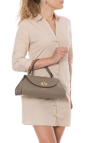 Sac à main en cuir Bardelli - Marron