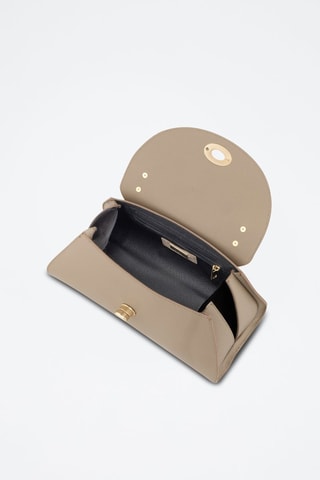 Sac à main en cuir Bardelli - Taupe