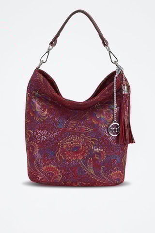 Sac à main en cuir Benaco - Rouge