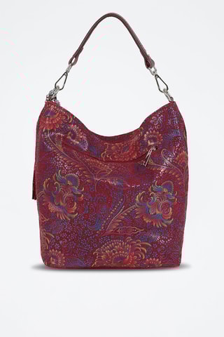 Sac à main en cuir Benaco - Rouge