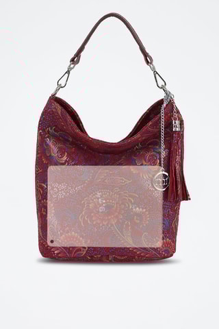 Sac à main en cuir Benaco - Rouge