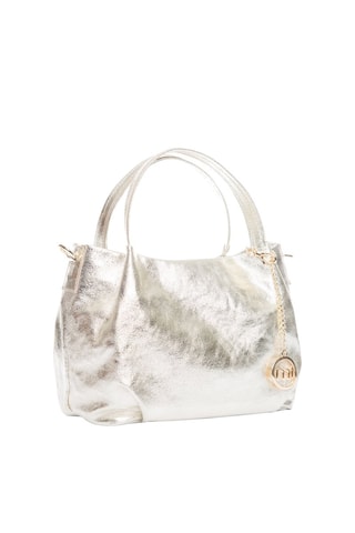 Sac à main en cuir Vigentino - Argenté