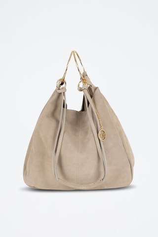 Sac à main en nubuck Tarabella - Taupe