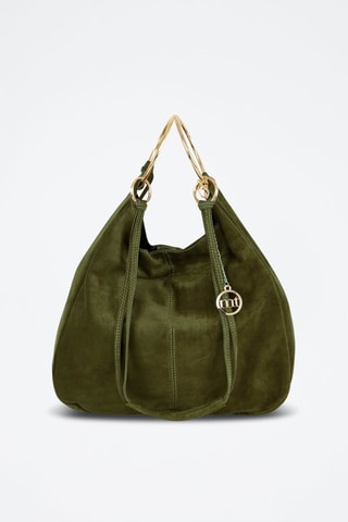 Sac à main en nubuck Tarabella - Vert