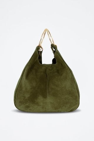 Sac à main en nubuck Tarabella - Vert