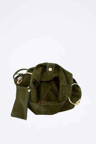 Sac à main en nubuck Tarabella - Vert