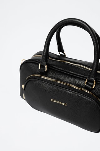 Sac à main en cuir Barellai - Noir