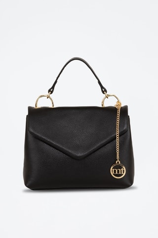 Sac à main en cuir Ercolano - Noir