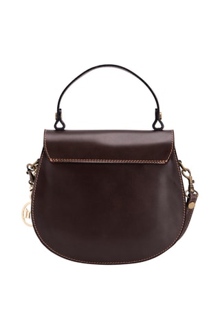 Sac à main en cuir Contarini - Marron