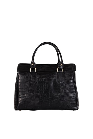 Sac à main en cuir Rezia - Noir