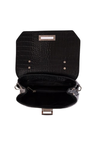 Sac à main en cuir Tintoretto - Noir