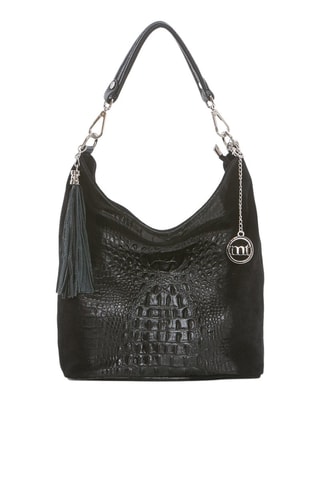 Cabas en cuir Rozzano - Noir