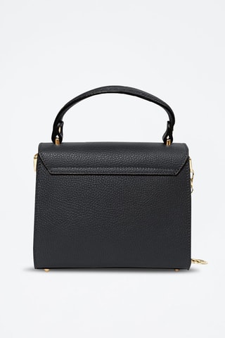 Sac à main en cuir Barzini - Noir