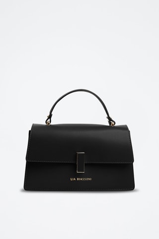 Sac à main en cuir  - Noir