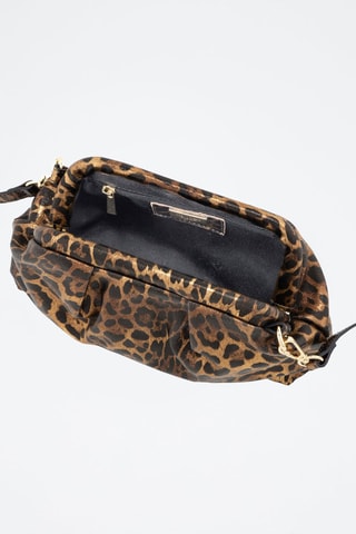 Sac bandoulière en cuir - Doré