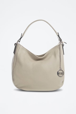 Sac porté épaile en cuir Molise - Beige